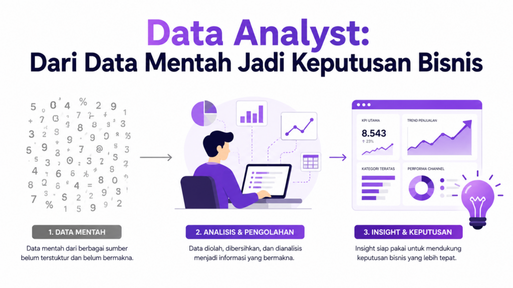 Data Analyst Dari Data Mentah Jadi Keputusan Bisnis